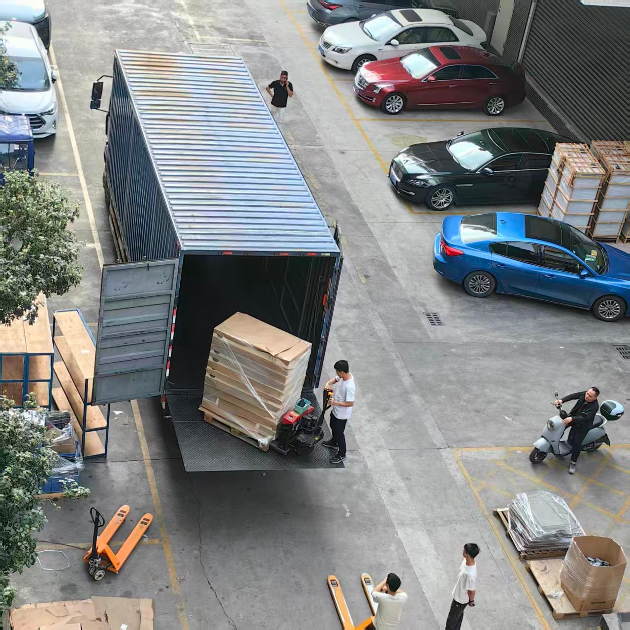 Container loading for global export