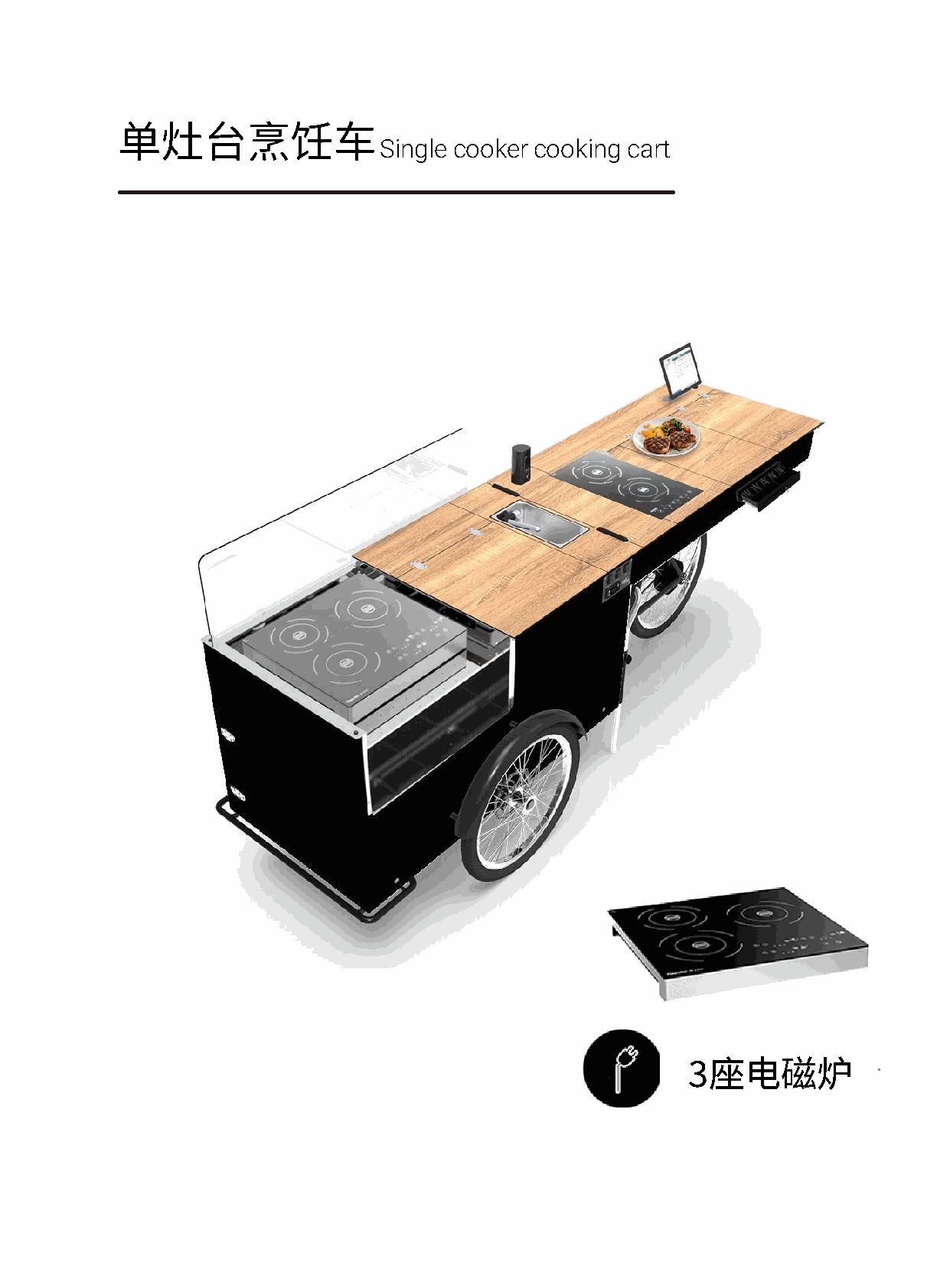 Induction Hob — 3 Zone