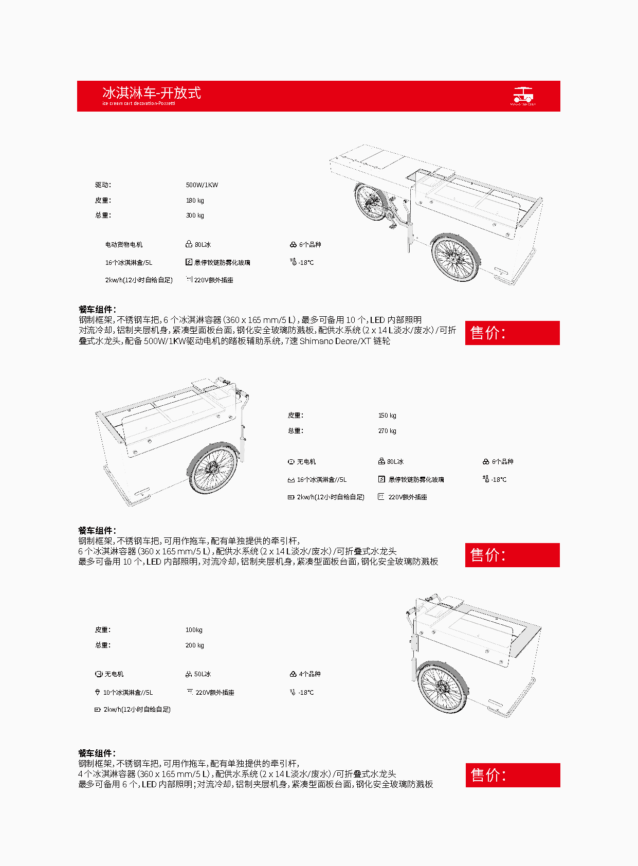 Ice Cream & Gelato Carts — detail 4
